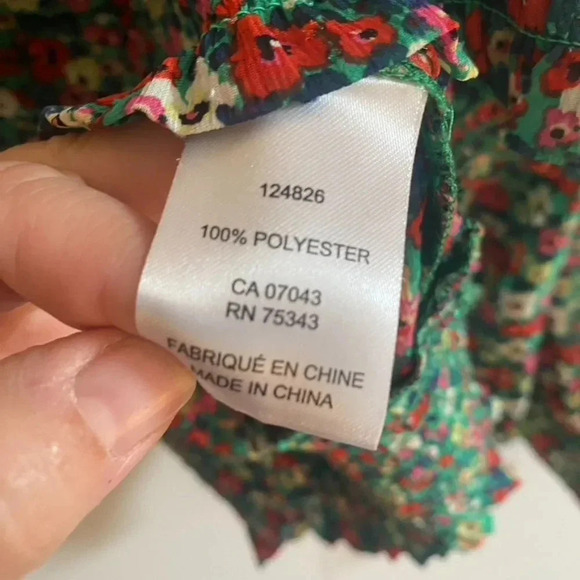 Rachel Zoe Floral Cottage core Blouse - Picture 11 of 15